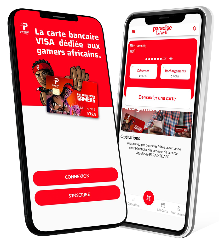 Paradise Game Card For African Gamers