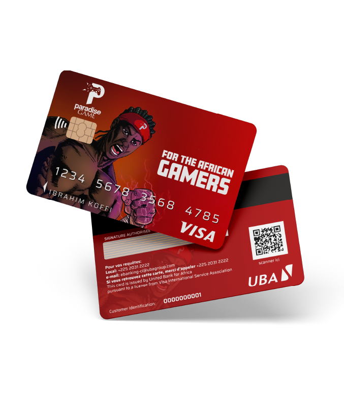 Paradise Game Card For African Gamers